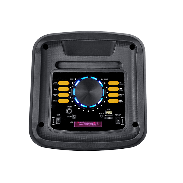 Presidente recargable de Bluetooth de las ventas calientes de 6 pulgadas con la luz colorida del panel completo