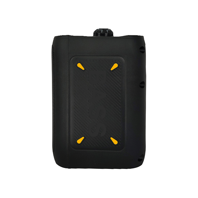 Altavoz recargable Bluetooth portátil de 4 pulgadas con luces de anillo RGB