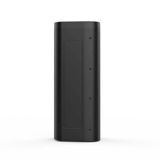 Nuevo altavoz recargable portátil Bluetooth dual de 4 pulgadas con luces de anillo RGB 